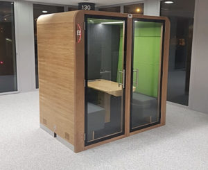 Exemple de cabine autonome